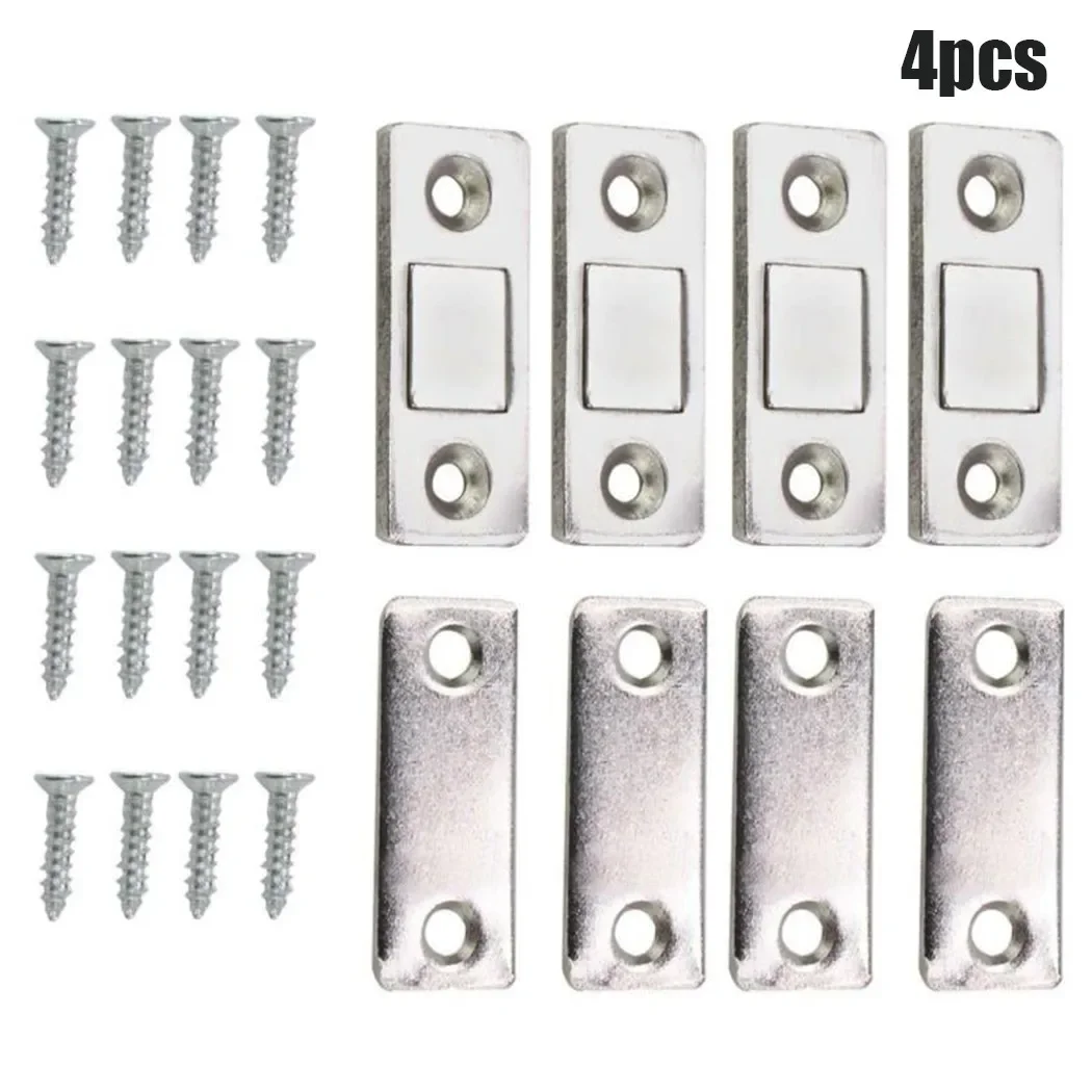 Strong Magnetic Cabinet Catches Magnet Door Stops Hidden Door Closer With Screw for Closet Cupboard Furniture Hardware magnetic cabinet catches door catches magnetic cabinet latches cabinet door latch door stops cabinet door stop