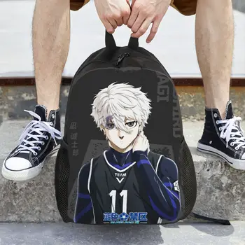 Anime Blue Locks  Women Backpack Trend Children School Bag  Computer Backpack Boys Girls Travel Rucksack 1