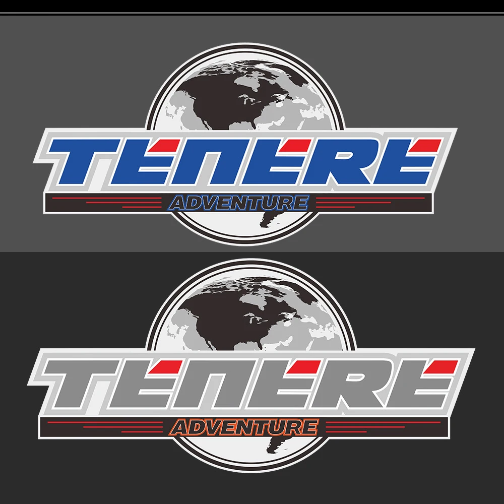 

For Yamaha SUPER XT660Z XT 660Z Trunk Tenere 700 1200 Helmet Windshield Tank Pad Stickers Protector Side Luggage Cases Emblem