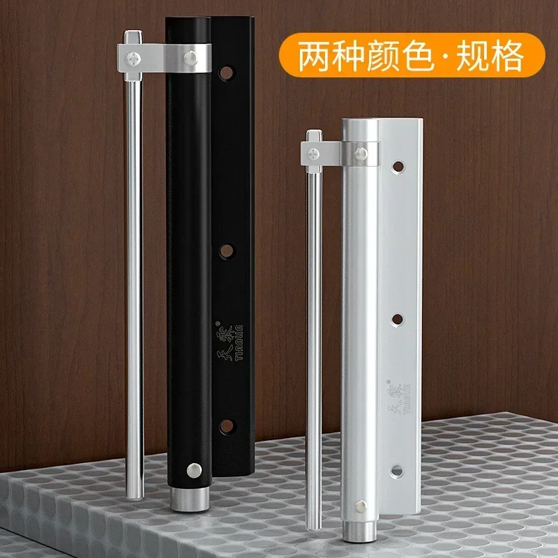 Home door closers with a load capacity of 30-50 kg Aluminium automatic door closers Simple automatic rebound