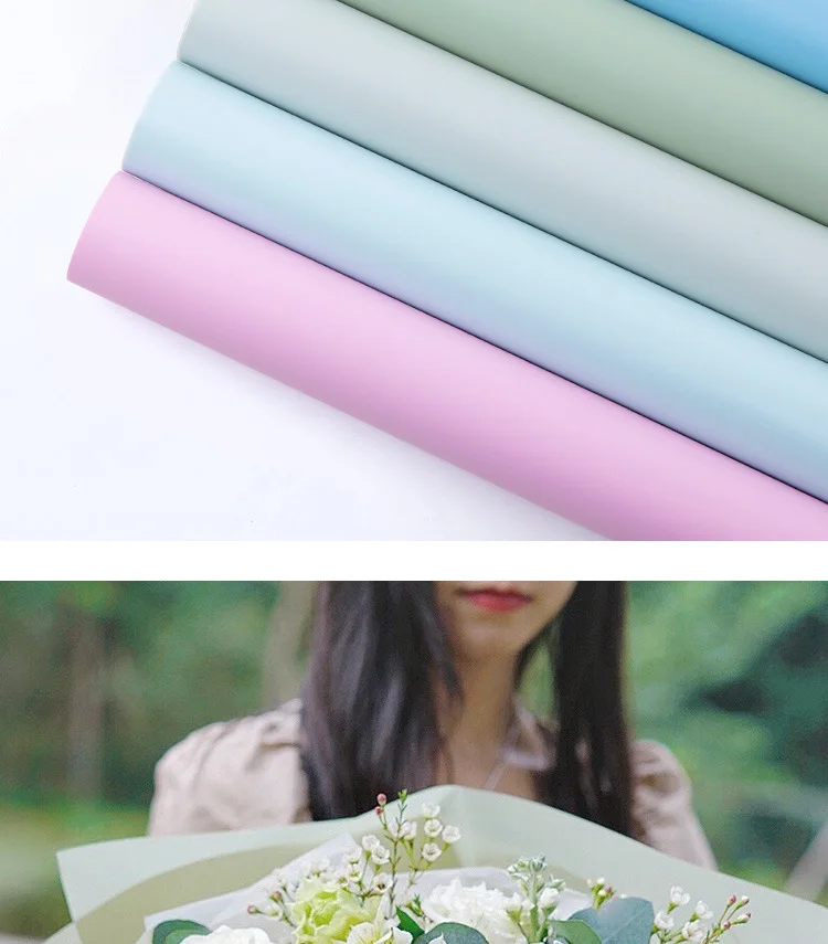 Korean Style Waterproof Golden Rose Gift Wrap C0415 Half Transparent Floral  Bouquet Paper With Elegant Border From Cinderelladress, $8.13