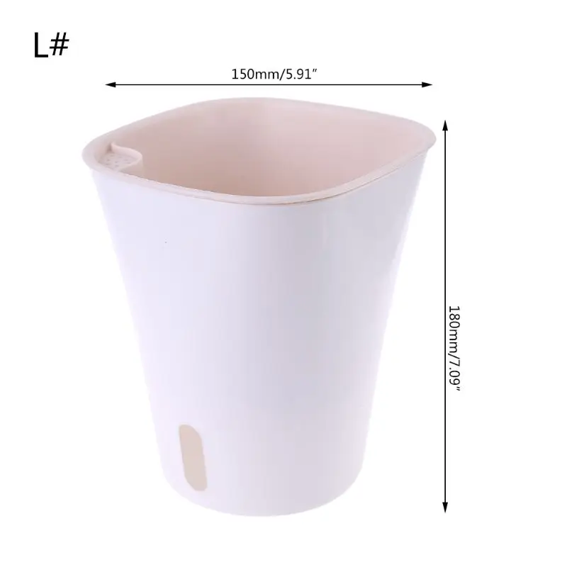 Self-Watering Decorative Flower Pot for Home and Balcony Gardens