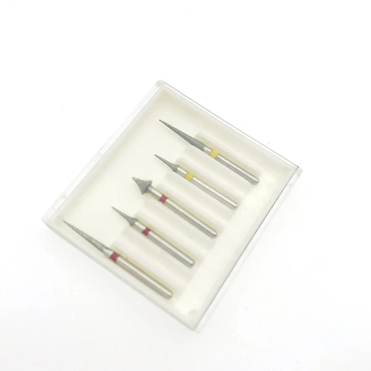 Dental Interproximal Enamel High Speed Diamond Burs Tooth Drill Set 5pcs/kit images - 6