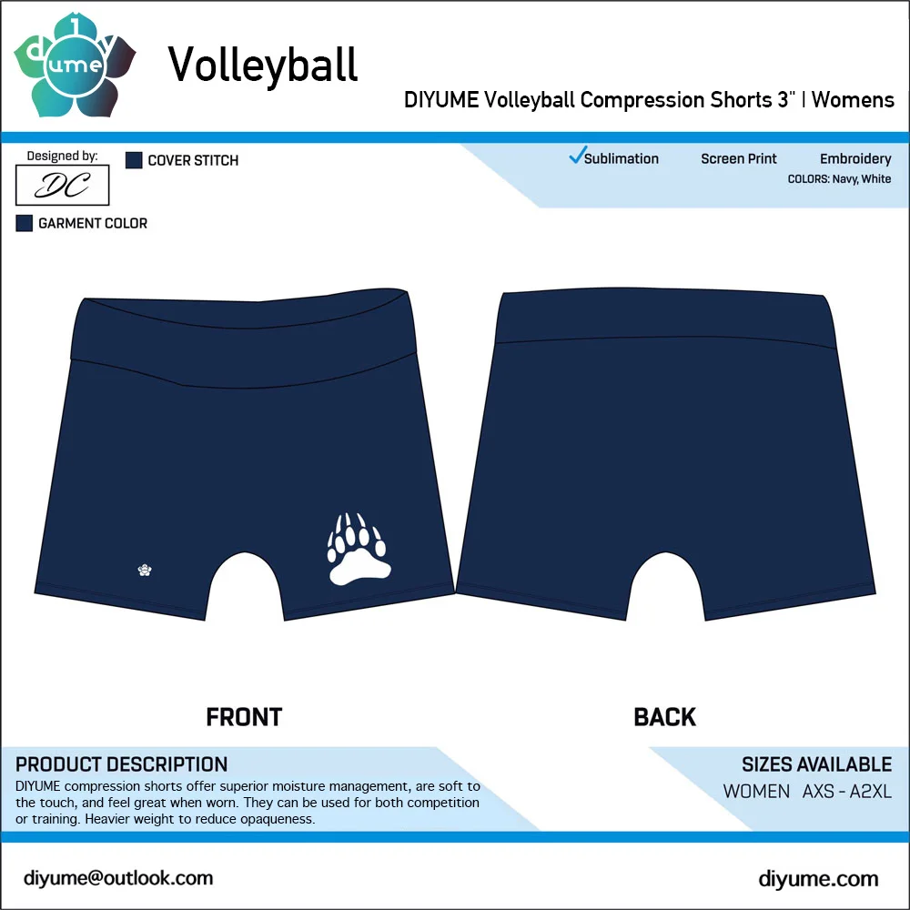 Men Women Kids Volleyball Shorts Sublimate Print Design Superior Quality Competition Training Team Uniform Pants Soft