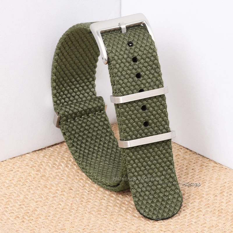 Premium Nylon Waterproof Sport Watch Strap - High-Quality Wristband