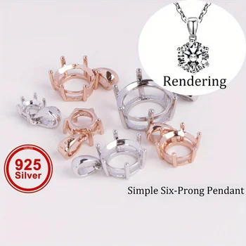 Sterling Silver Pendant Setting 1