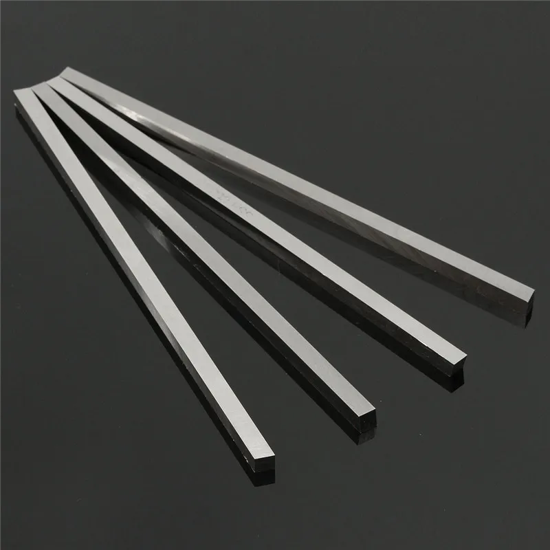 4 개/대 선반 공구 스퀘어 밀링 조각 선반 HSS 공구 비트 6mm x 6mm x 200mm