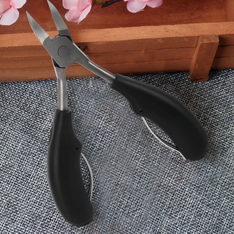 남성 및 노인을 위한 발톱 클리퍼, 두껍고 내성된 발톱 클리퍼, 페디큐어 클리퍼, 발톱 커터, 4 개