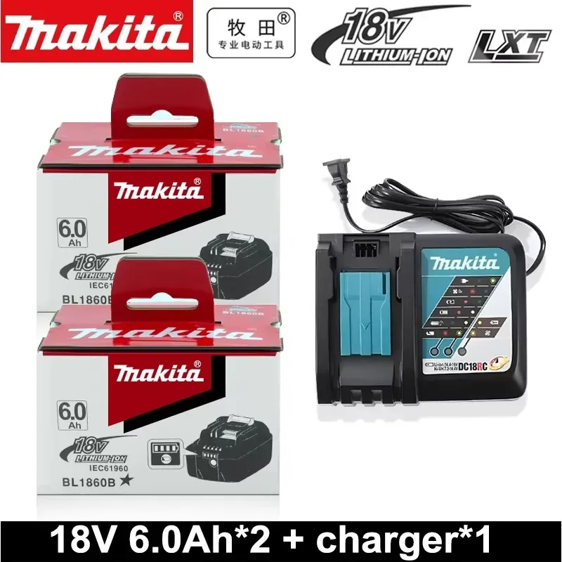 2pcs 6.0Ah-Charger