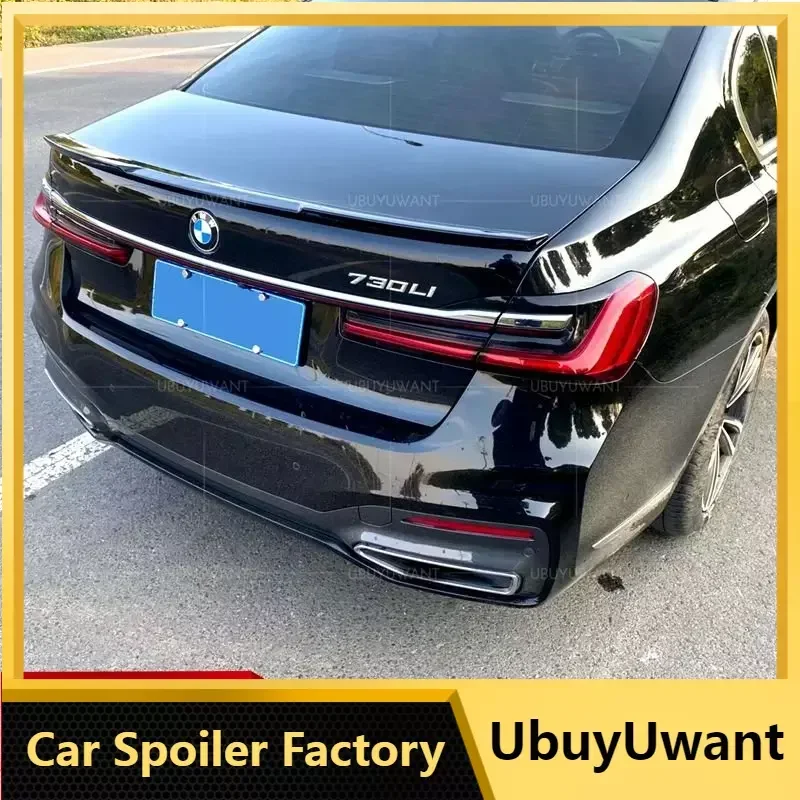 

Карбоновый цвет и Черная задняя крышка автомобиля для BMW G11 G12 7 серий Седан 4-дверный 2018 2019 2020 башмак крыло спойлер