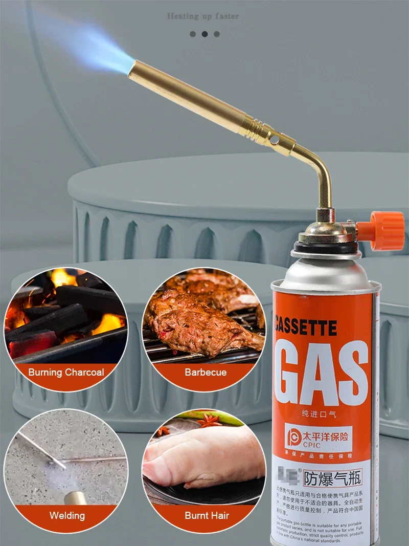 مسدس لحام غازي محمول، مثالي للاستخدام في التخييم و...