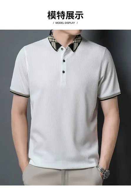 HDHDHDHDH new men's casual short-sleeved polo shirt - AliExpress