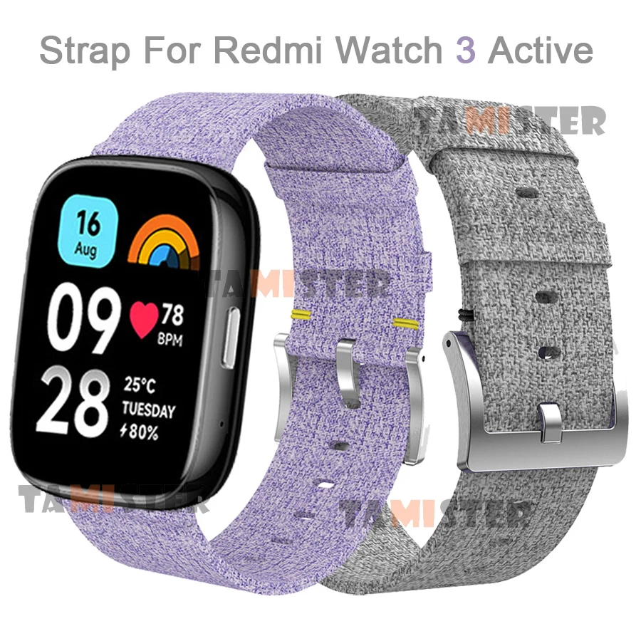 

Браслет из нейлона и ткани для смарт-часов Redmi Watch 3 Active