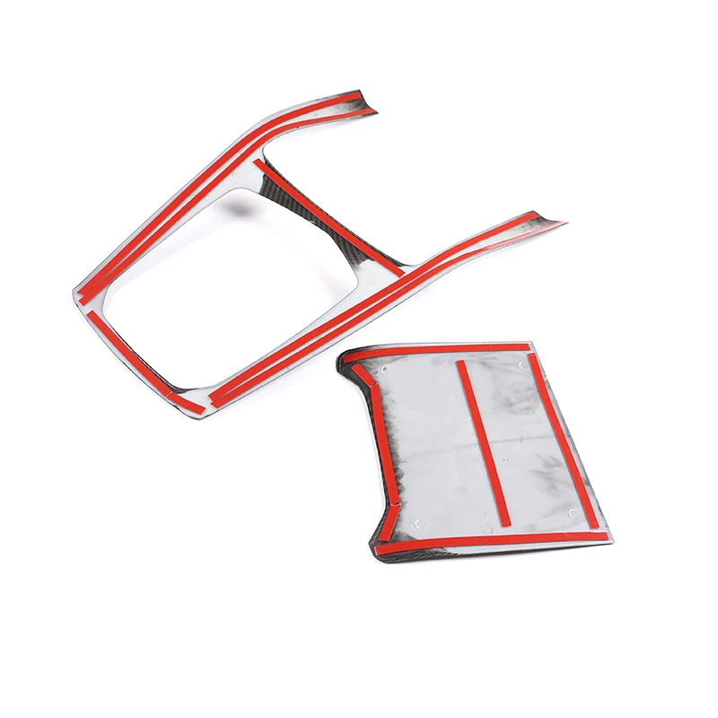 YIWANG Roestvrij Buitenaccessoires Uitlaat Achterpijp Decoratie Frame Cover Trims Voor X5 G05 X7 G07 2019-2021 M Sport Versie Auto Accessoires (Zwart
