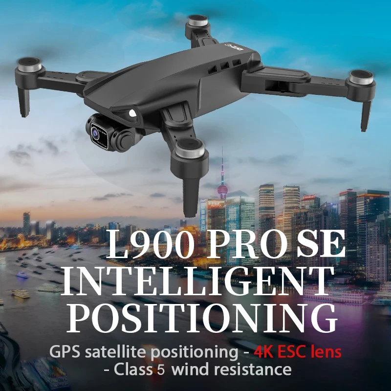 L900 PRO SE GPS 드론 4K 전문가용 HD 카메라 5G WIFI FPV 브러시리스 모터 광학 흐름 헬리콥터 RC 쿼드콥터 드론 장난감