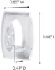 3M Command Clear Mini Hooks Damage-Free Hanging hook adhesive plastic hooks clear with command clear strips 2