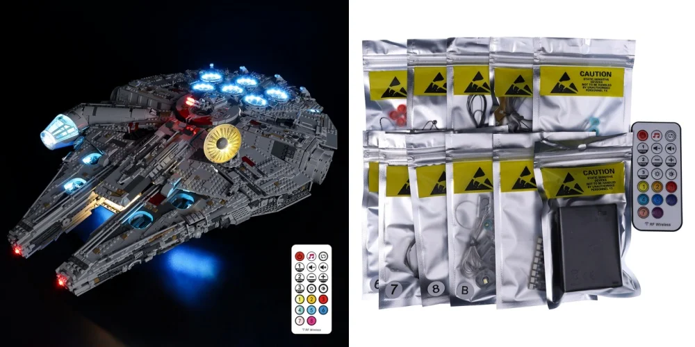 LED Light Kit for Ultimate Building Blocks Set