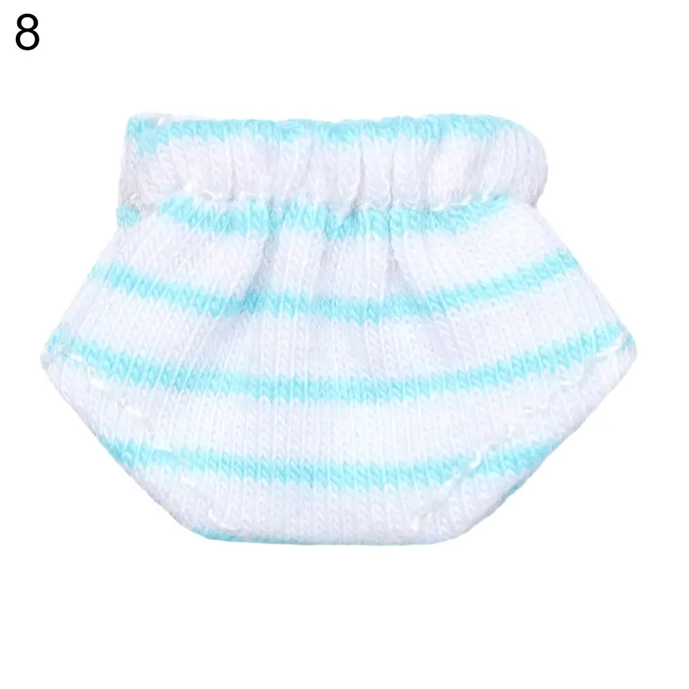 Striped Knit Doll Outfit with T-Shirt, Shorts, & Socks - Cute Gift Set