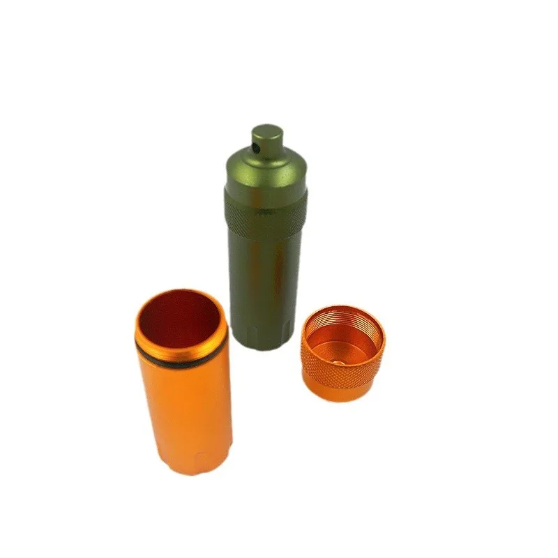 Ermetica Per Pillola Kit Di Sopravvivenza EDC Bottiglie Di Tenuta - Foto 7