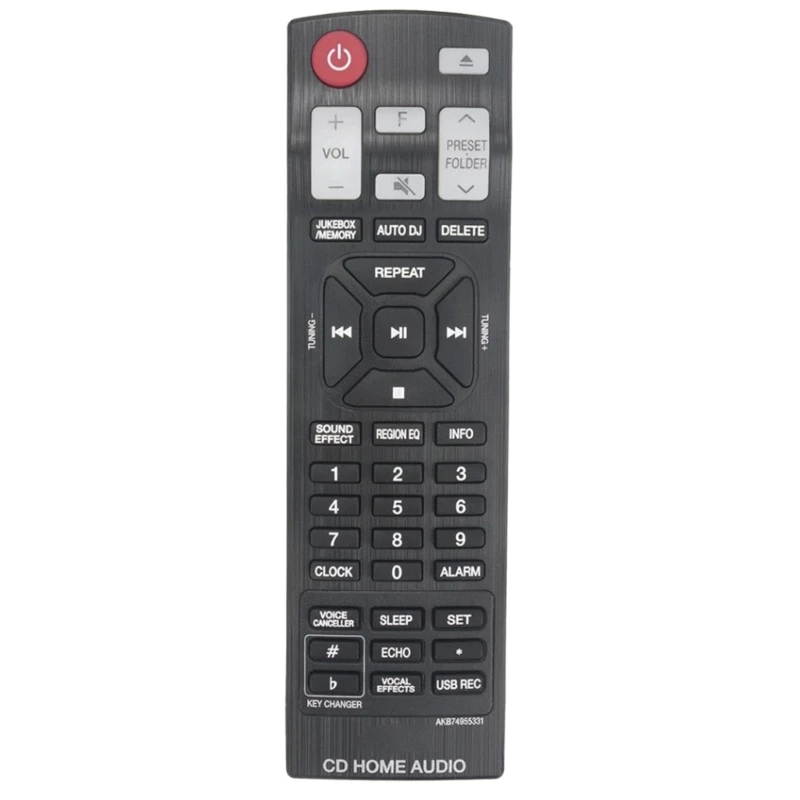 Il Telecomando Muslimex Sostituisce La Misura Per Il Sistema Mini Hifi Stereo Lg Oj98-40Jb