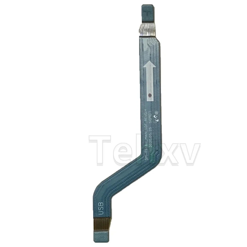 NFC Coil Dock Charging Port Board Main LCD Signal Cable Volume Button SIM Card Tray For Samsung Galaxy Z Fold2 5G F916 Fold 2