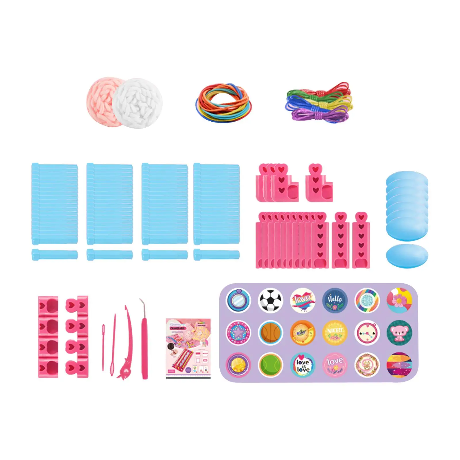 Bracelet Making Set Interaction Toy Hands on Cooperation Crafts Handmade Toy for Adults Ages 7 8 9 10 11 12 Women Birthday Gifts