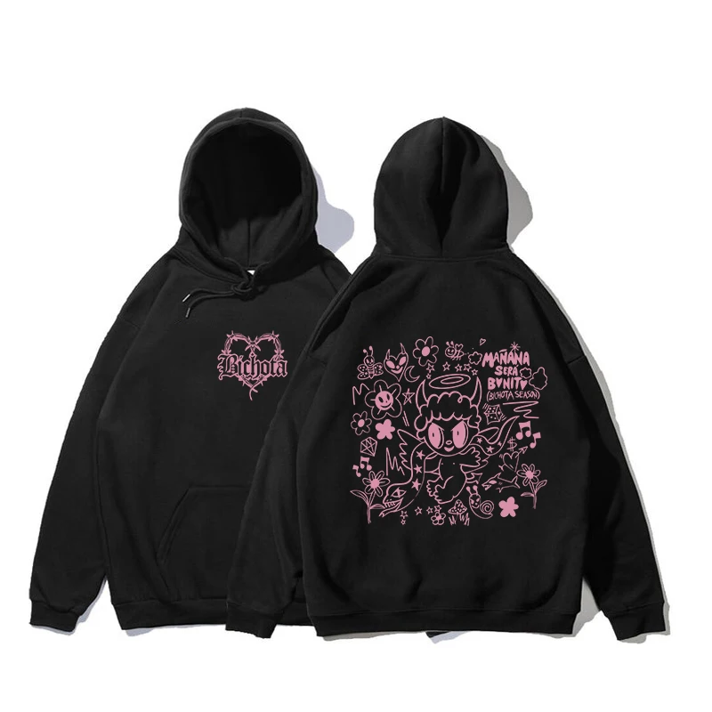 

Лидер продаж, толстовка Karol G Bichota, мужская и женская уличная одежда в стиле хип-хоп, пуловер, Свитшот унисекс