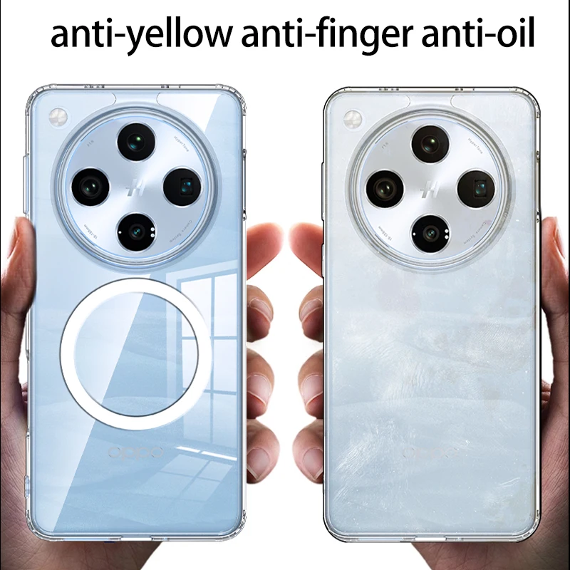 Clear Magnetic Hard Shell Case