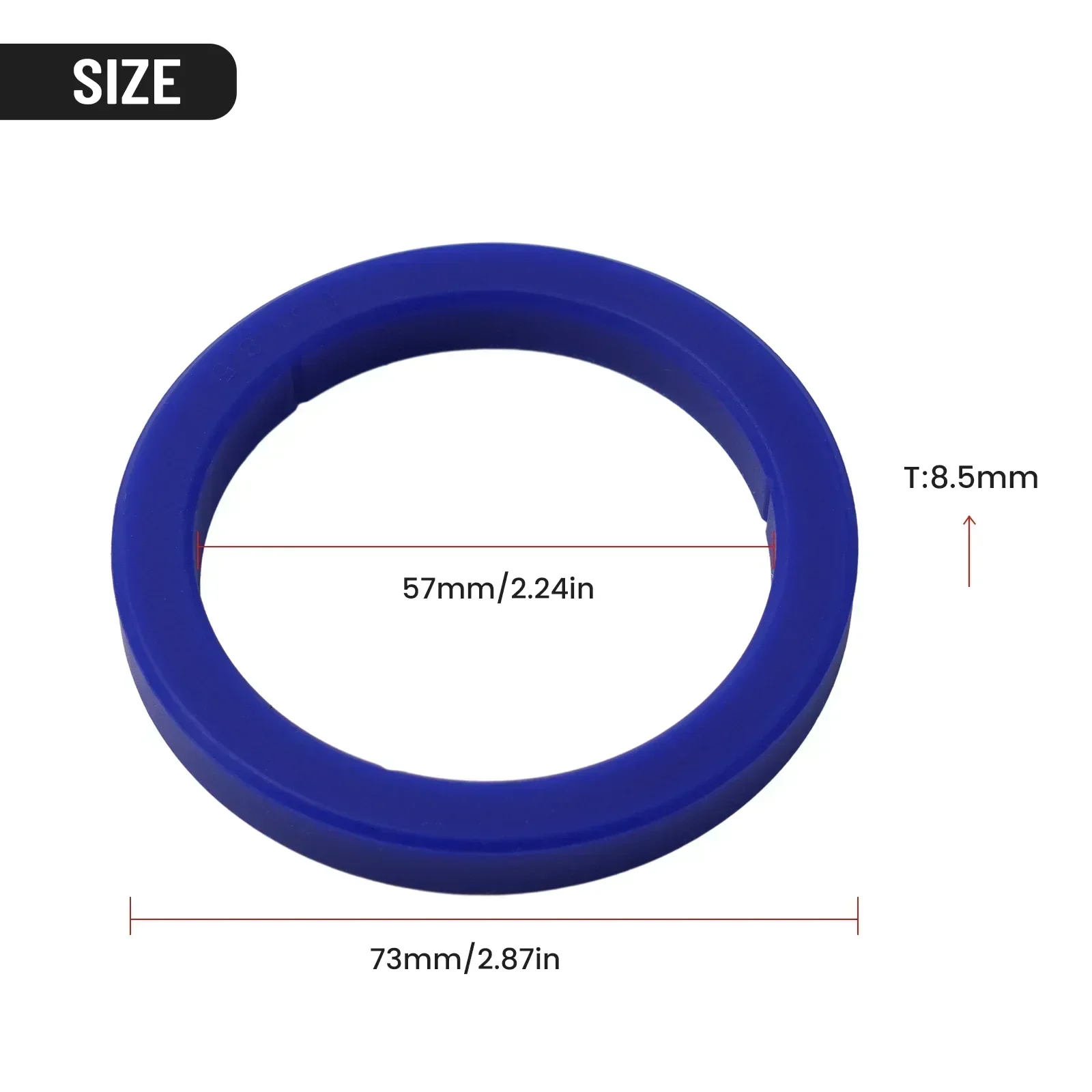 2pcs E61 Silicone Group Gasket 8.5mm Group Head Kit Leak-Proof For Gaggia Coffee Machines O-Ring Gasket Home Appliance Parts