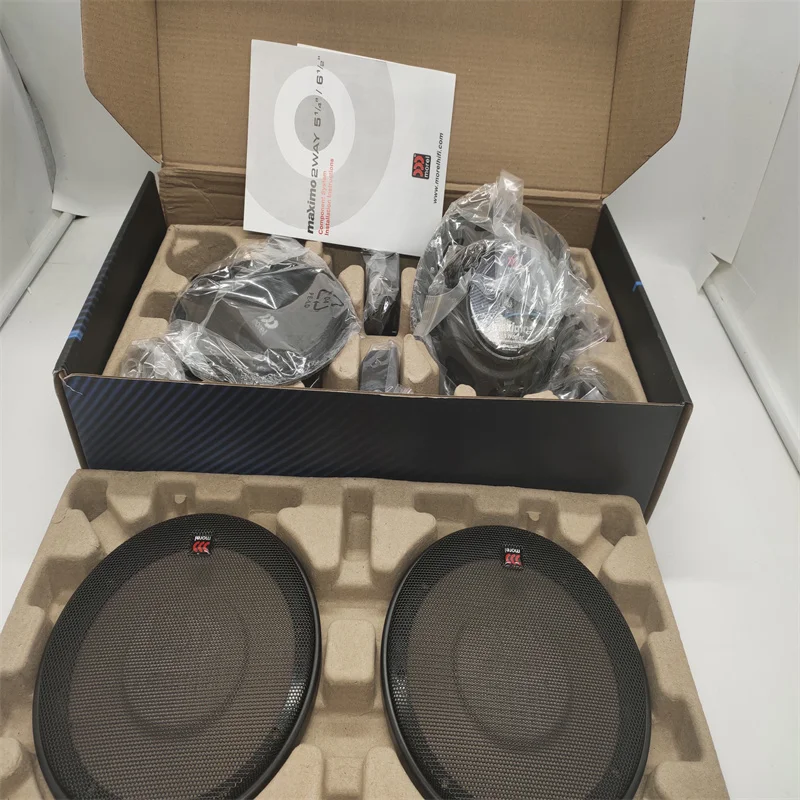 모든 차량용 Morel Maximo 602 카 오디오, 양방향 Maximo 구성 요소, 자동차 스피커 보스 시스템, 무료 배송, 10 세트, 6-1/2 인치