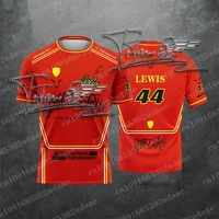 2025 F1 Men's Champion T-shirt Short Sleeve Daily Race Commemorative Edition Comfortable Sweating Racing Tops Kids Tee Clothing 2