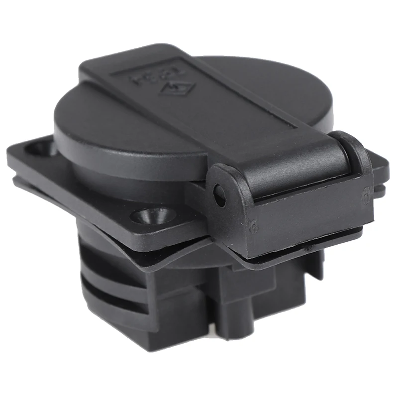 1ชิ้นสินค้าใหม่ AC 250V กันน้ำเต้าเสียบสายไฟมาตรฐานเยอรมันเสียบปลั๊กไฟเดี่ยวขายส่ง 1