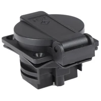 1ชิ้นสินค้าใหม่ AC 250V กันน้ำเต้าเสียบสายไฟมาตรฐานเยอรมันเสียบปลั๊กไฟเดี่ยวขายส่ง 1