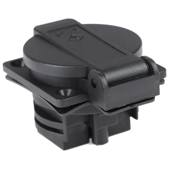 1ชิ้นสินค้าใหม่ AC 250V กันน้ำเต้าเสียบสายไฟมาตรฐานเยอรมันเสียบปลั๊กไฟเดี่ยวขายส่ง 1