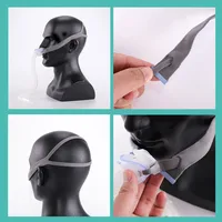 Sangles de rechange pour couvre-chef CPAP avec Clips pour accessoires d'oreiller nasal ResMed P10 couvre-chef et Clips 5