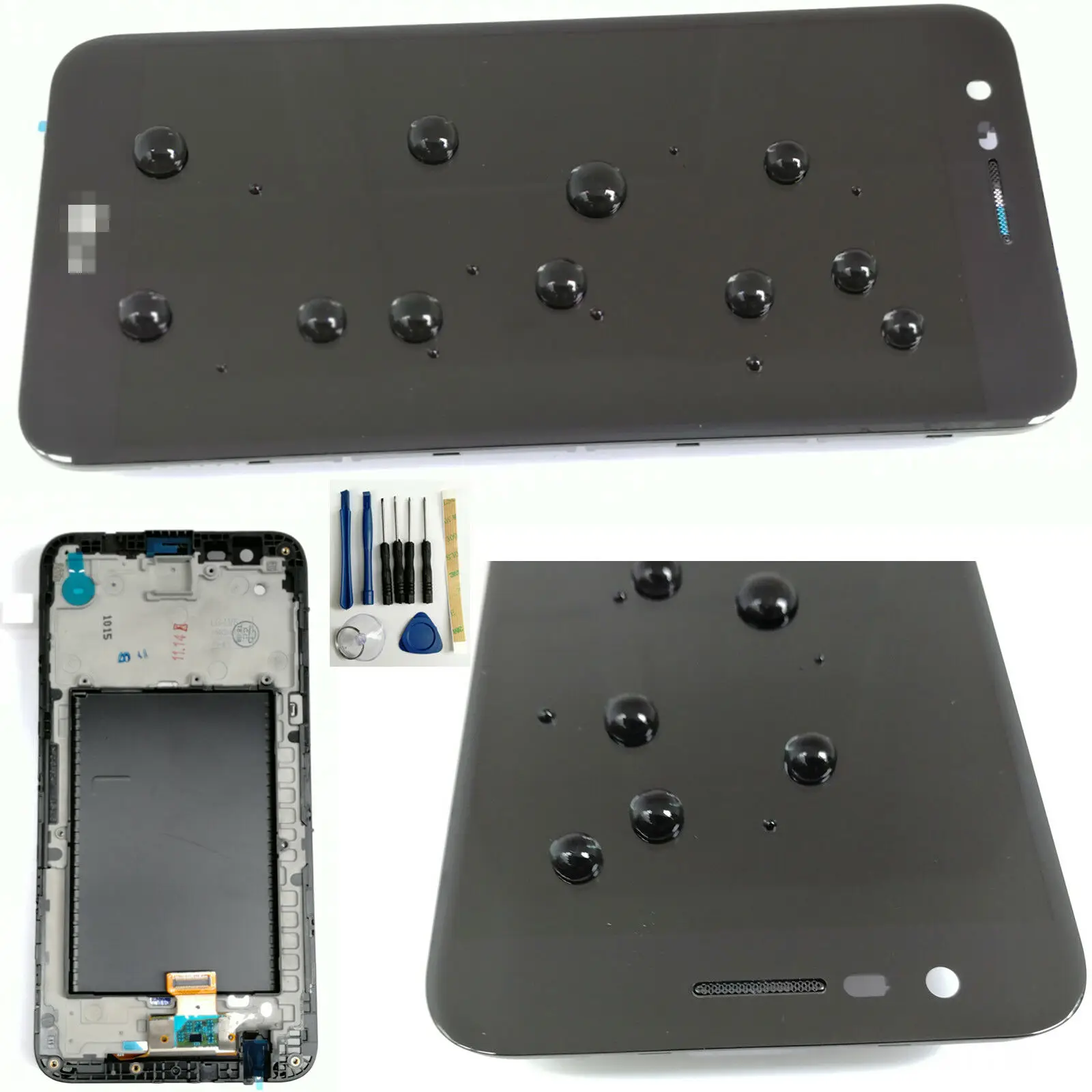 Oem Con Cornice Da 5.3 "Per Lg K10 2017 X400 M250N K20 Plus Display Lcd Touch Screen