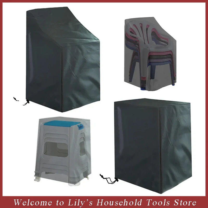 Durable Waterproof Outdoor Chair Cover - Dustproof & Rain Resistant Furniture Protector