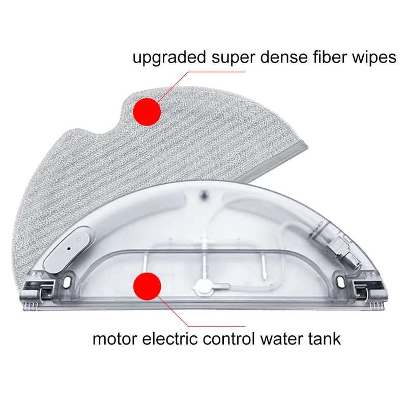 Ersatz Wasser Tank Elektrische Steuerung Wasser Für Xiaomi Mijia 1C Container Xiomi MI STYTJ01ZHM Roboter Staubsauger Teile – Detail 1
