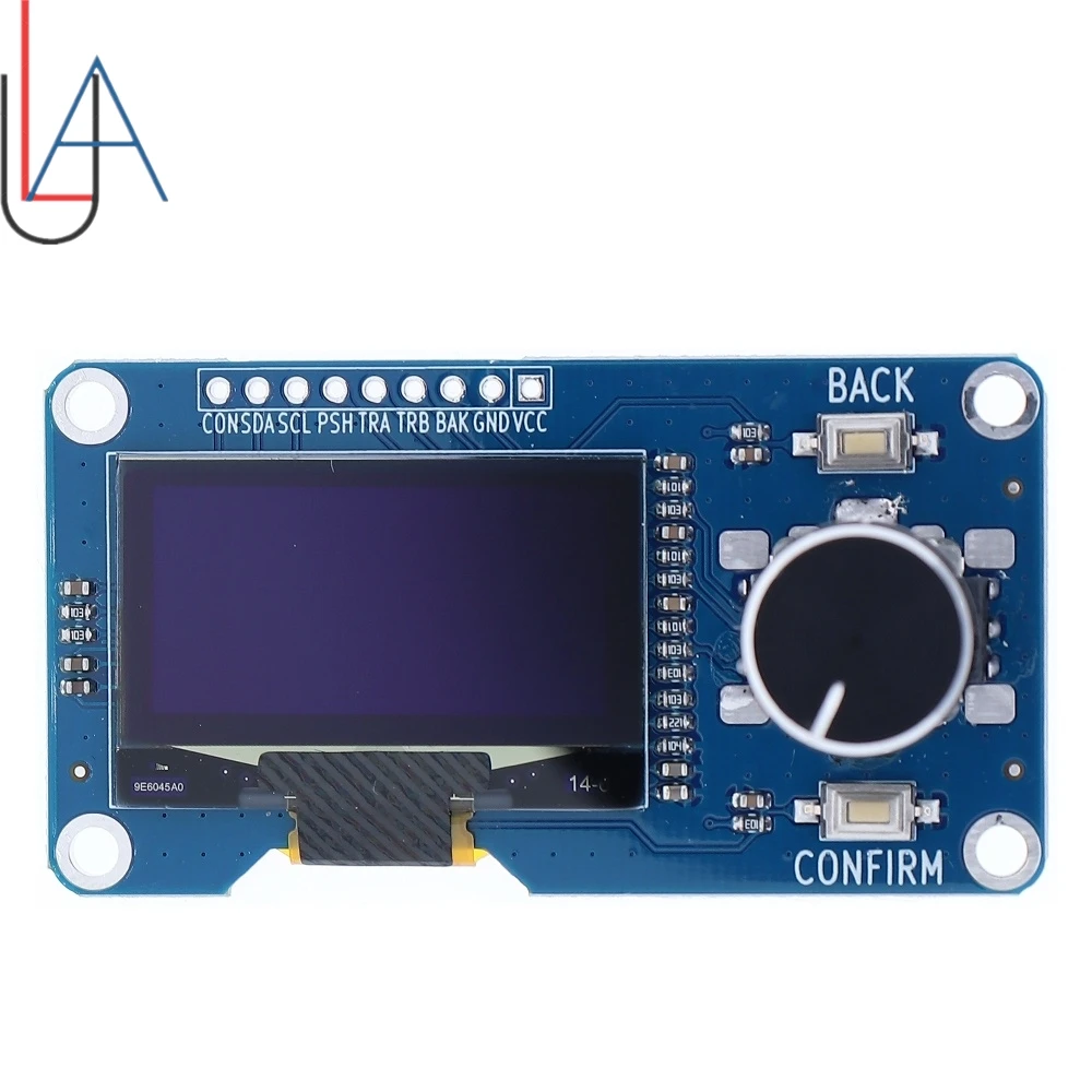 Schermo display oled LCD bianco LAUBEI da 0,96/1,3 pollici combinato con modulo encoder rotativo EC11 interfaccia IIC per arduino - Image 3