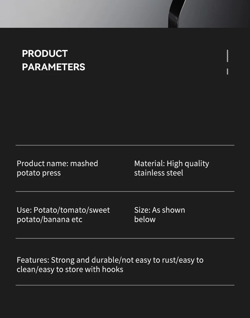 Moulin à café électrique,Presse à pommes de terre épaissie en acier