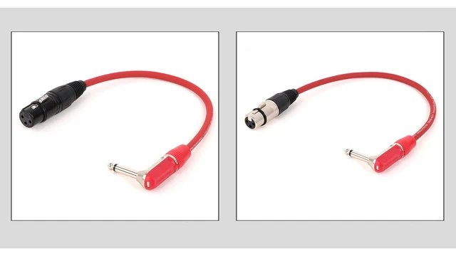 Sarini Adattatore XLR A 3 Pin Da 90 Gradi Adattatore XLR Ad - Foto 4