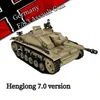 Simulation Tank Henglong 3868 German No.3 F-8 Remote Control Tank Electric Assault Gun 1:16 Rc Model Toys Chidren Birthday Gifts 2