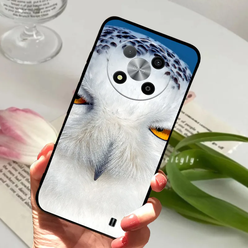 Shockproof Soft TPU Silicone Phone Case with Cartoon Design