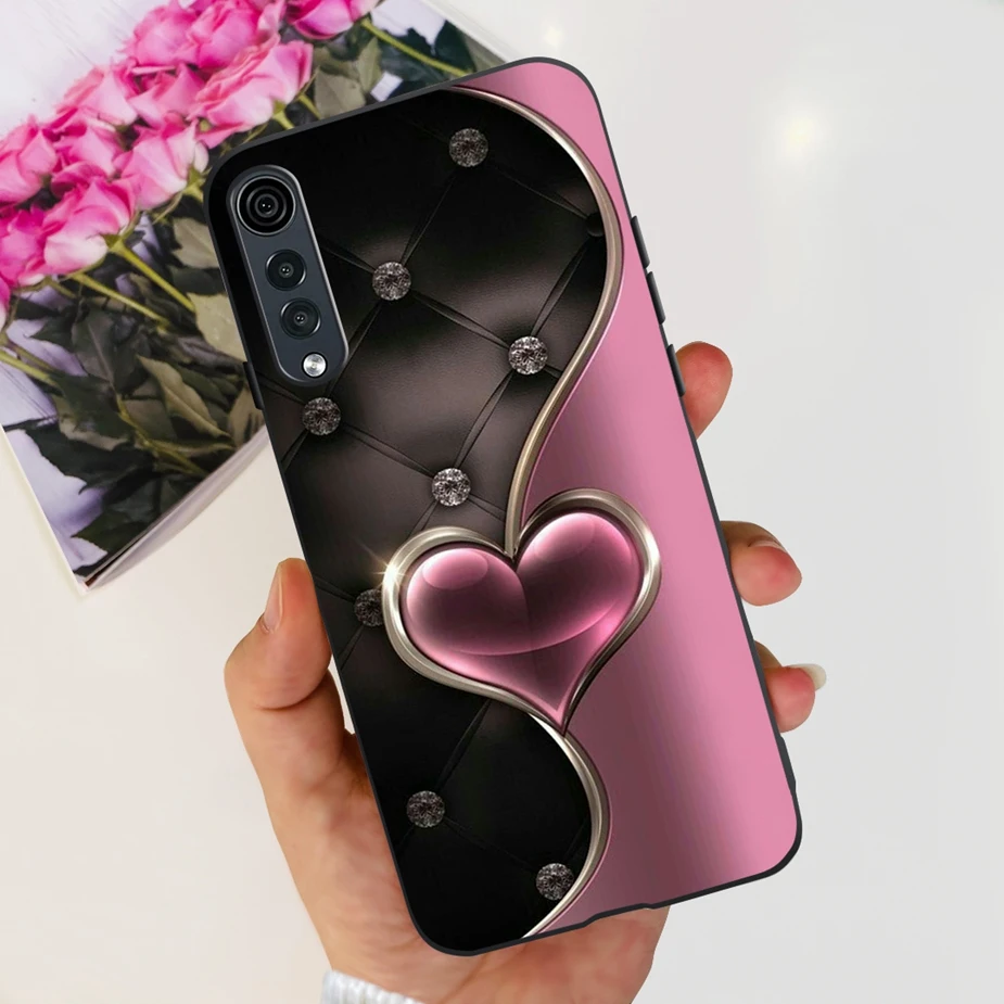 Stylish Painted Silicone Soft Phone Case - 6.8'' Bumper Cover, Compatible with LG Velvet 5G
