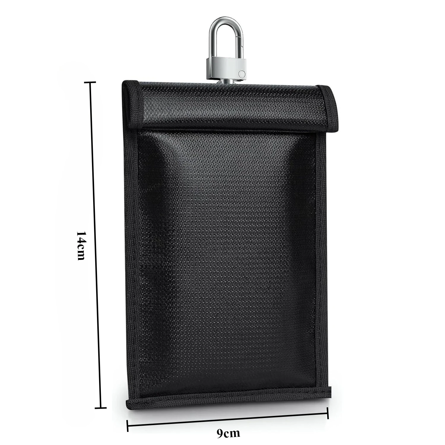 Signal Blocking Faraday Bag - Waterproof & Fireproof Anti-Theft Pouch