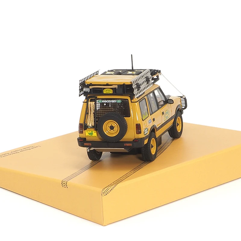 Фото Почти Настоящая модель автомобиля AR 1:43 Land Rover Discovery, оригинальная 5-дверная версия Camel Cup 1996, модель автомобиля, коллекционный подарок из сплава №3