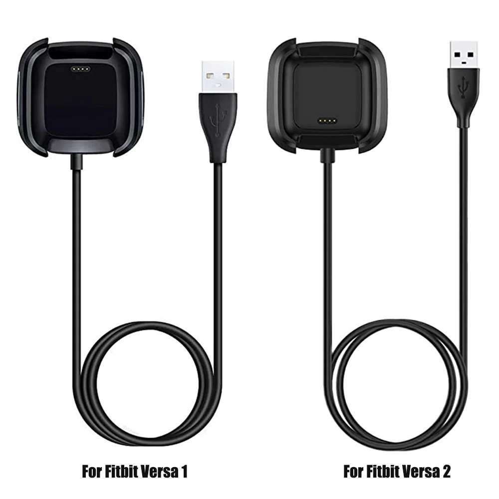 Watch Band Fitbit Versa Band Adapter USB Charger Cable Adapter For