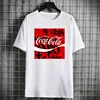 KARIMAKE Coca Cola T Shirt Baju Lelaki T Shirt100% Cotton Oversized Casual T Shirts Sleeve Unisex Round Neck 2