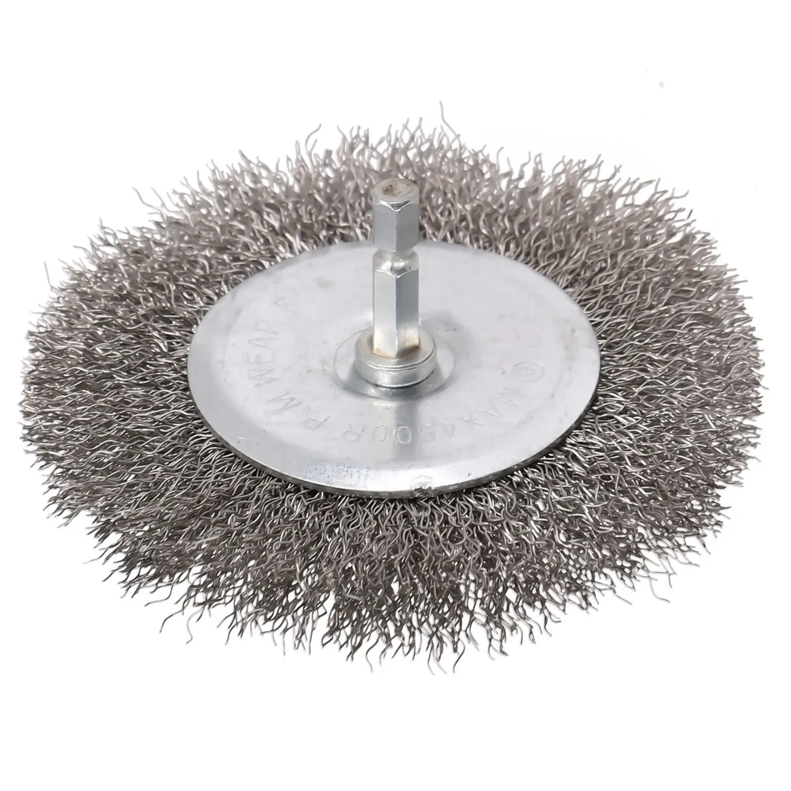 

Wire Wheel Brush For Drill Attachment For Rust For Cleaning 4 Inch Wire Brushes For Metals And Wood Surfaces 1PCS