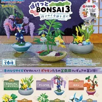Pokemon serie Bonsai 3 action Torterra Greninja Articuno Pikachu Jirachi Sobble 1